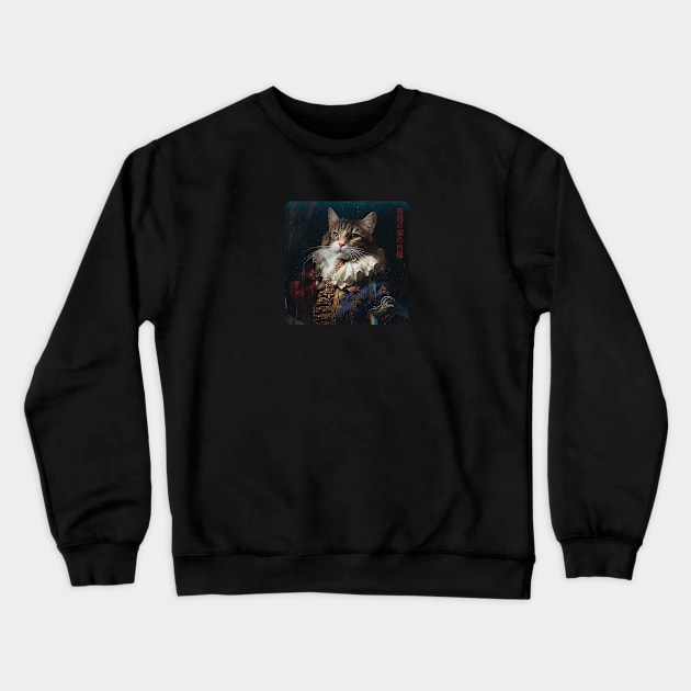 Sir Cat Crewneck Sweatshirt by Looki